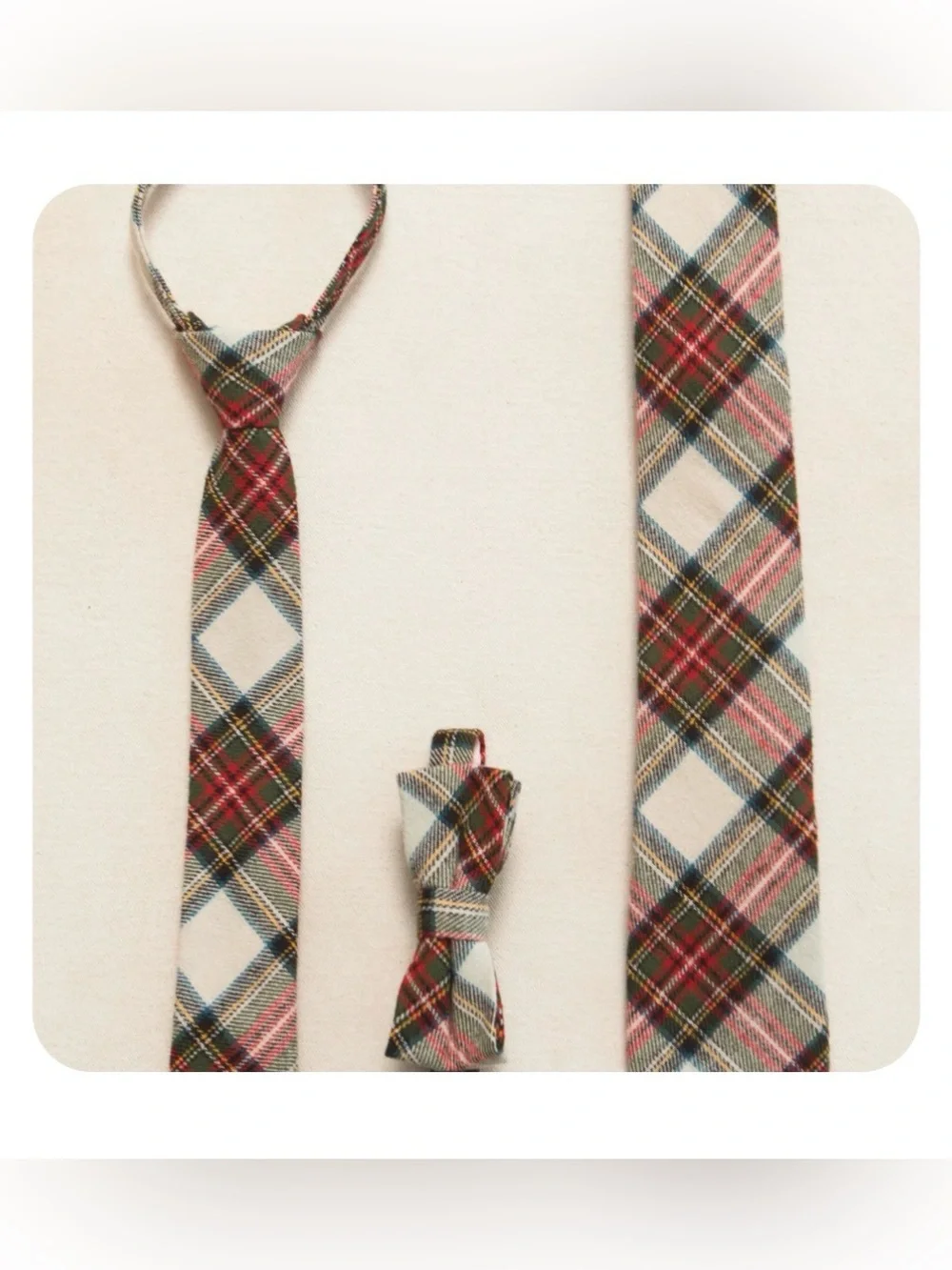 NIB Ivy City Co Men’s Tie in Merry Holiday Plaid (Standard Size)
